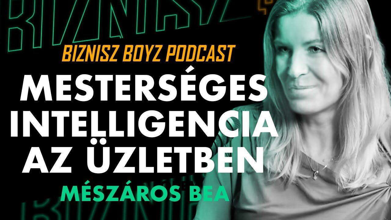 Beatrix Meszaros as a guest on the Biznisz Boyz entrepreneur podcast