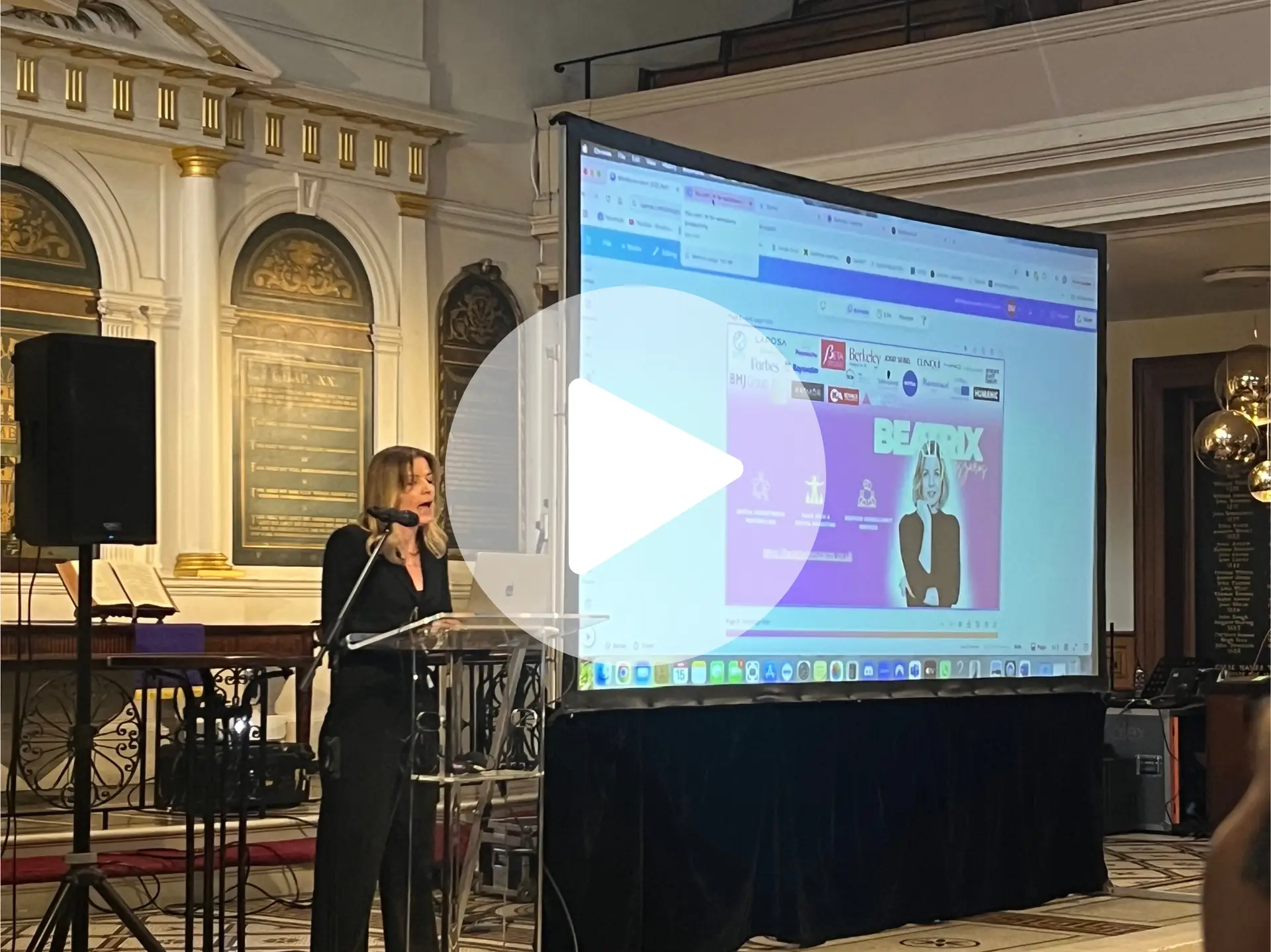 Beatrix Meszaros AI marketing speaking in London