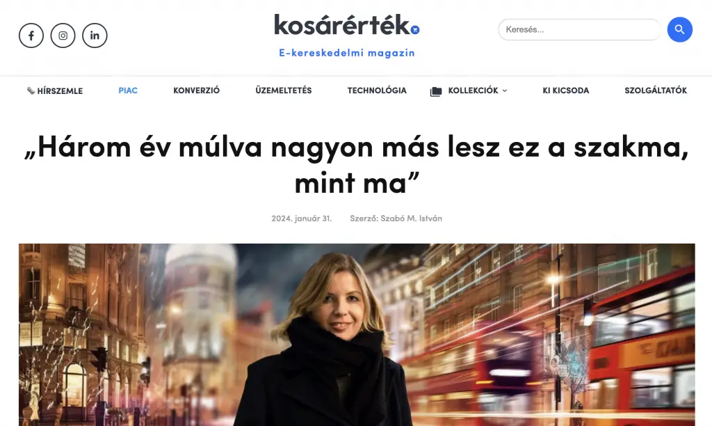 Beatrix Meszaros Kosárérték interjú